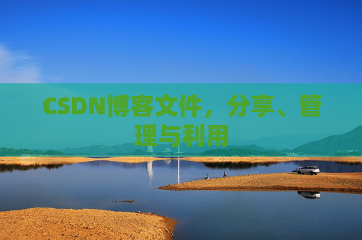 CSDN博客文件，分享、管理与利用